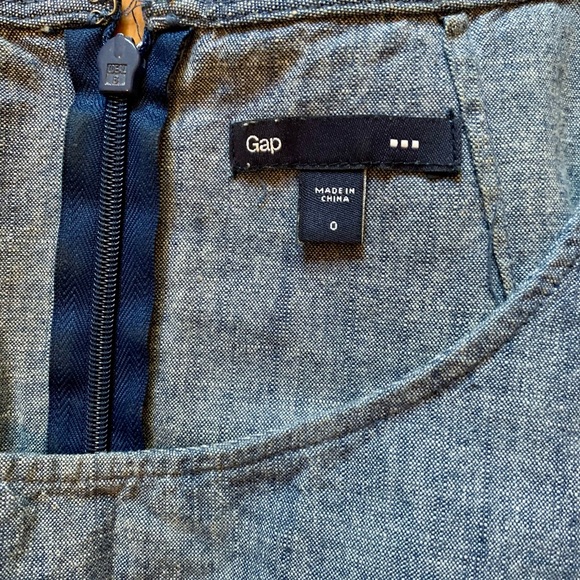 Structured Chambray Jean Dress - Picture 4 of 4